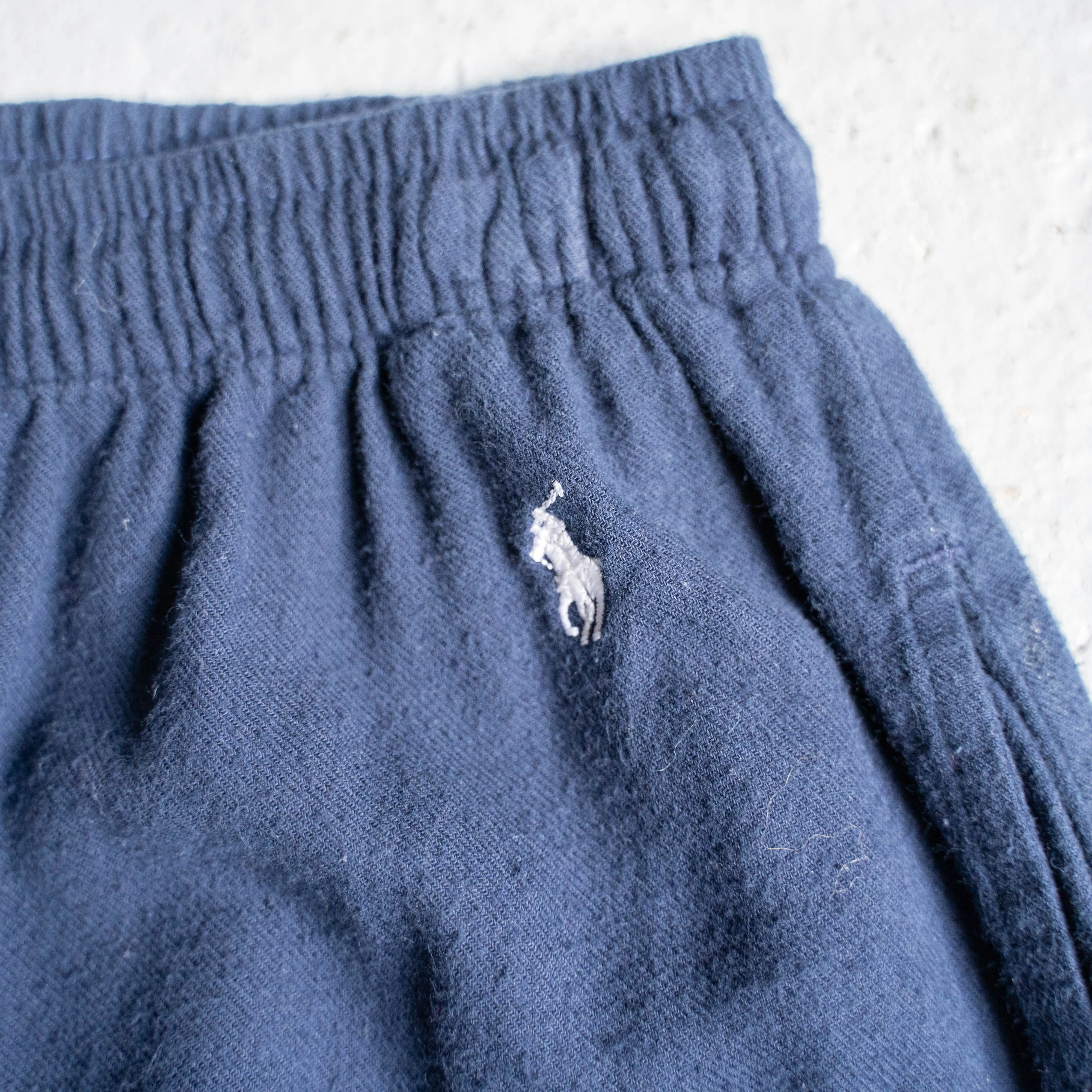 1990-00s 'POLO Ralph Lauren' navy color  pajama pants