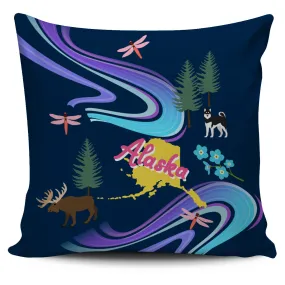 Alaska State Pillow Covers