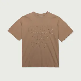 Amp'd Up Tee Tan