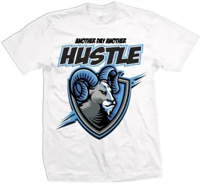 Another Day Another Hustle Ram - White T-Shirt