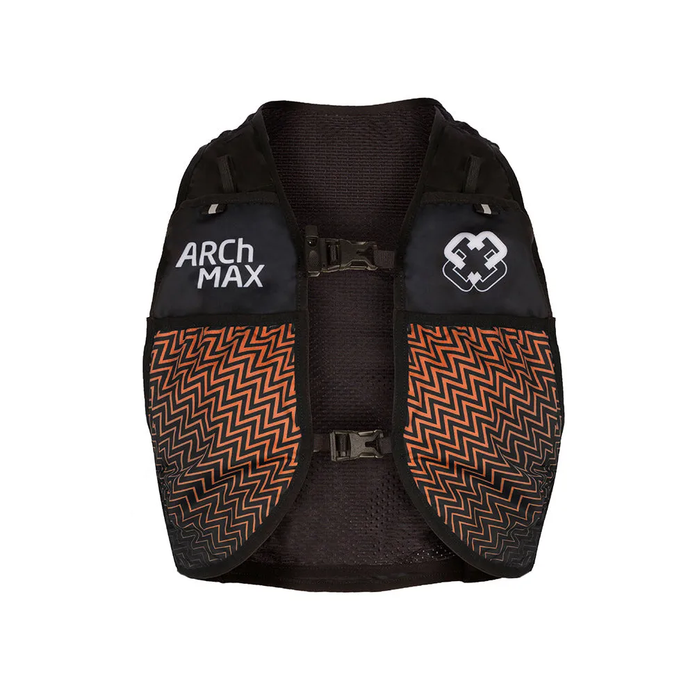 ARCh MAX Hydration Vest 12L Unisex Orange   2 Hydraflask 500ml