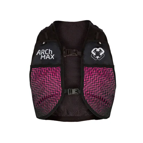 ARCh MAX Hydration Vest 6L Unisex Pink   2 Hydraflask 500ml