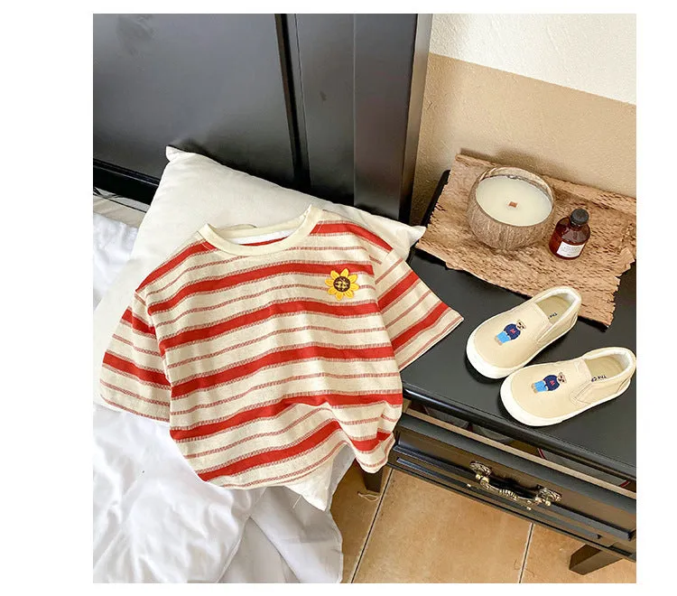 Baby Kid Boys Striped T-Shirts