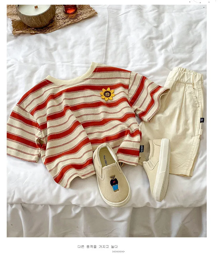 Baby Kid Boys Striped T-Shirts