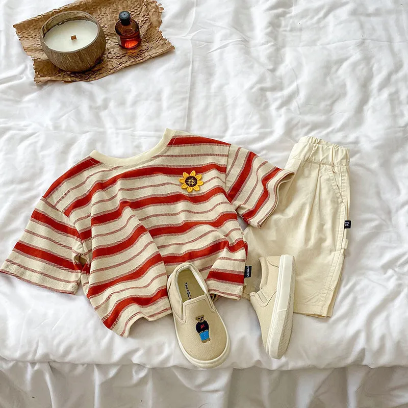 Baby Kid Boys Striped T-Shirts