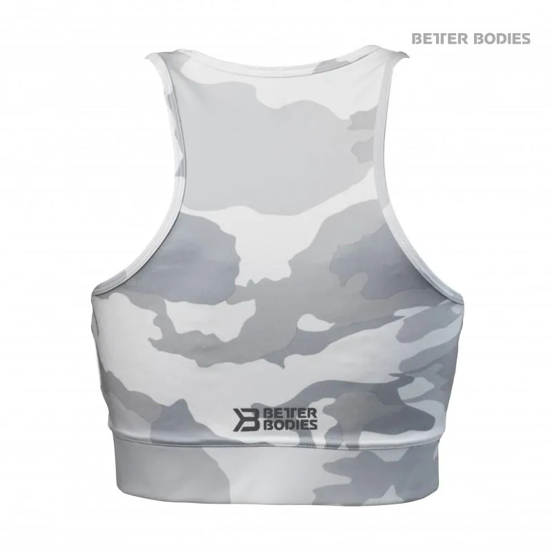 Better Bodies Chelsea Halter - White Camo