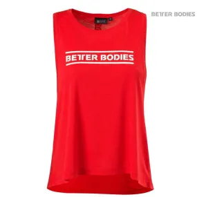 Better Bodies Deep Cut Top - Scarlet Red