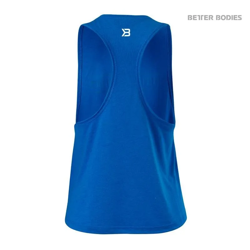 Better Bodies Deep Cut Top - Strong Blue