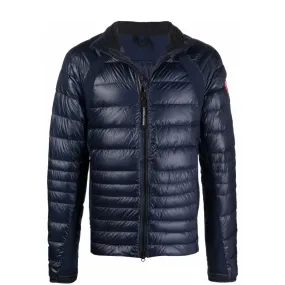 Blue Quilted Zip Fastening Jacket