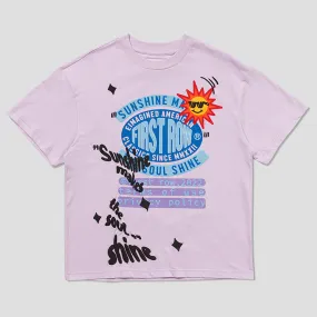 CACTUS & SUNSHINE TEE PURPLE