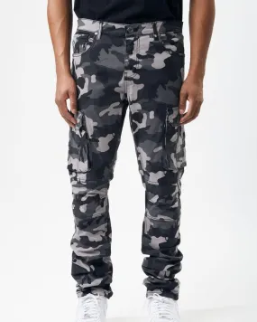 Camo Twill Cargo Pants