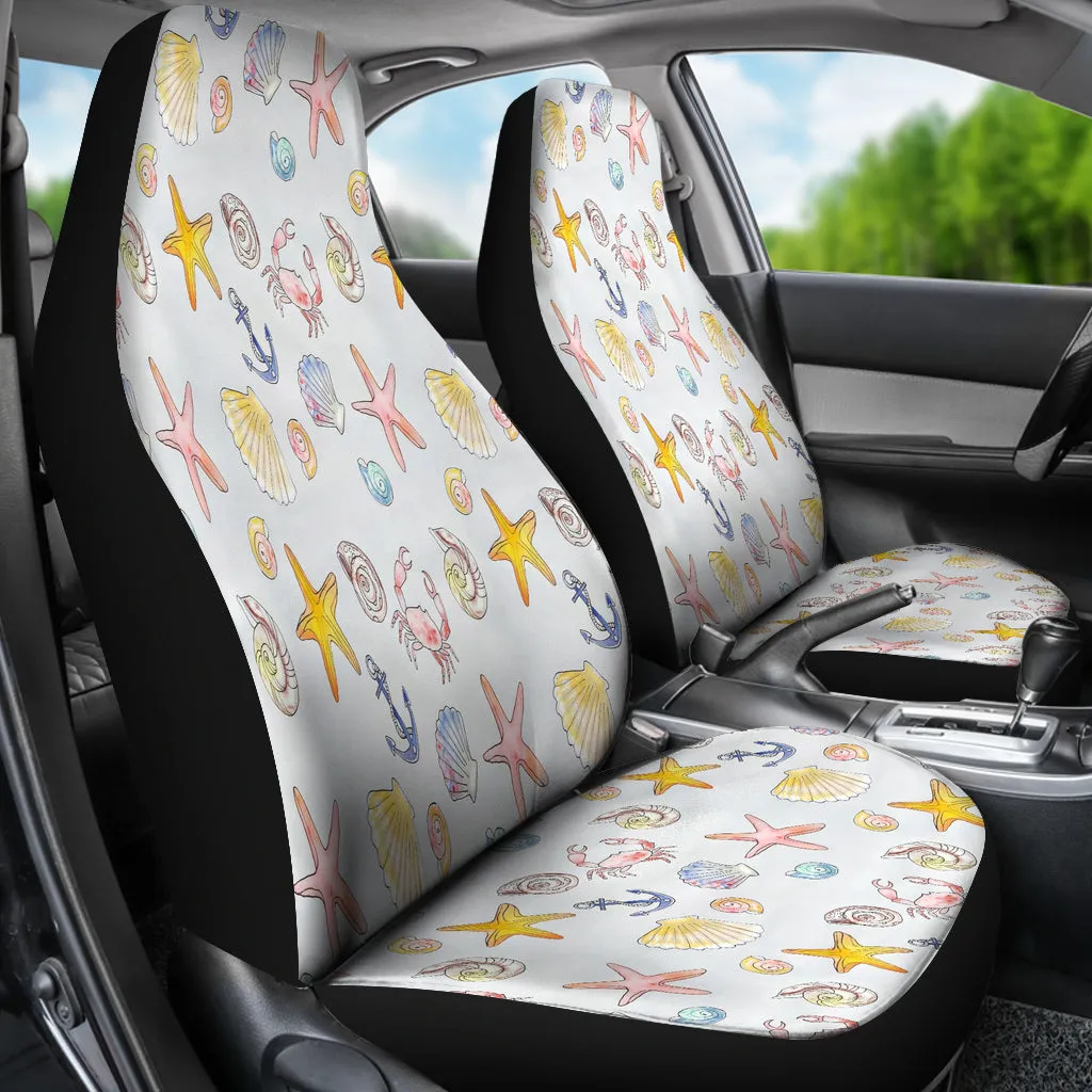 Car Seat Cover - Beach Themed