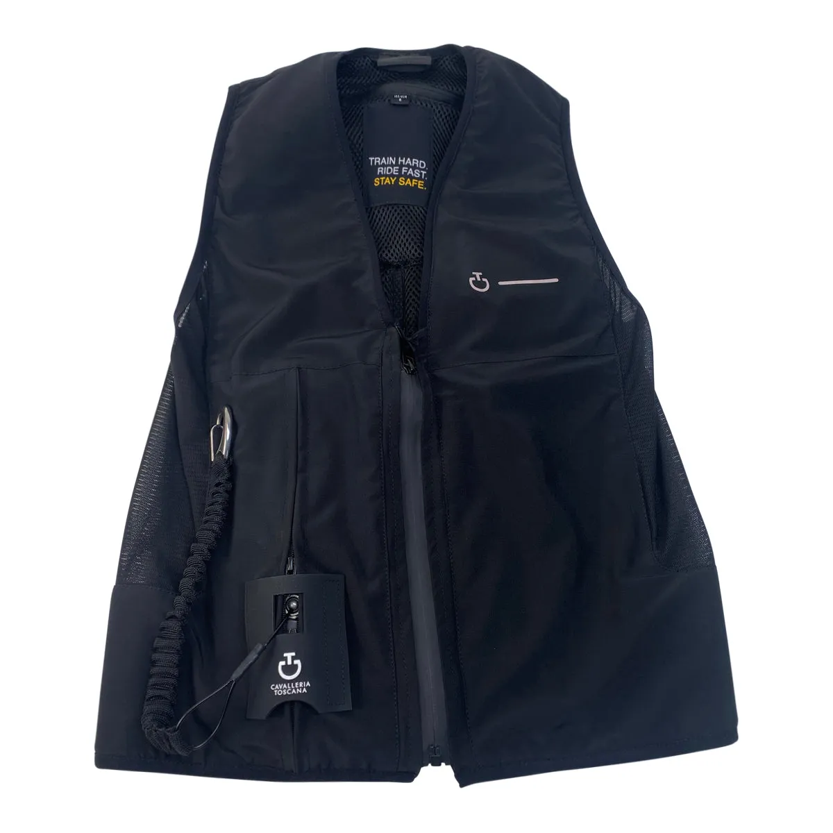 Cavalleria Toscana 'R-Evo' Air Vest in Black - Medium