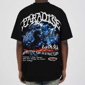 CAVALRY PREM TEE BLACK