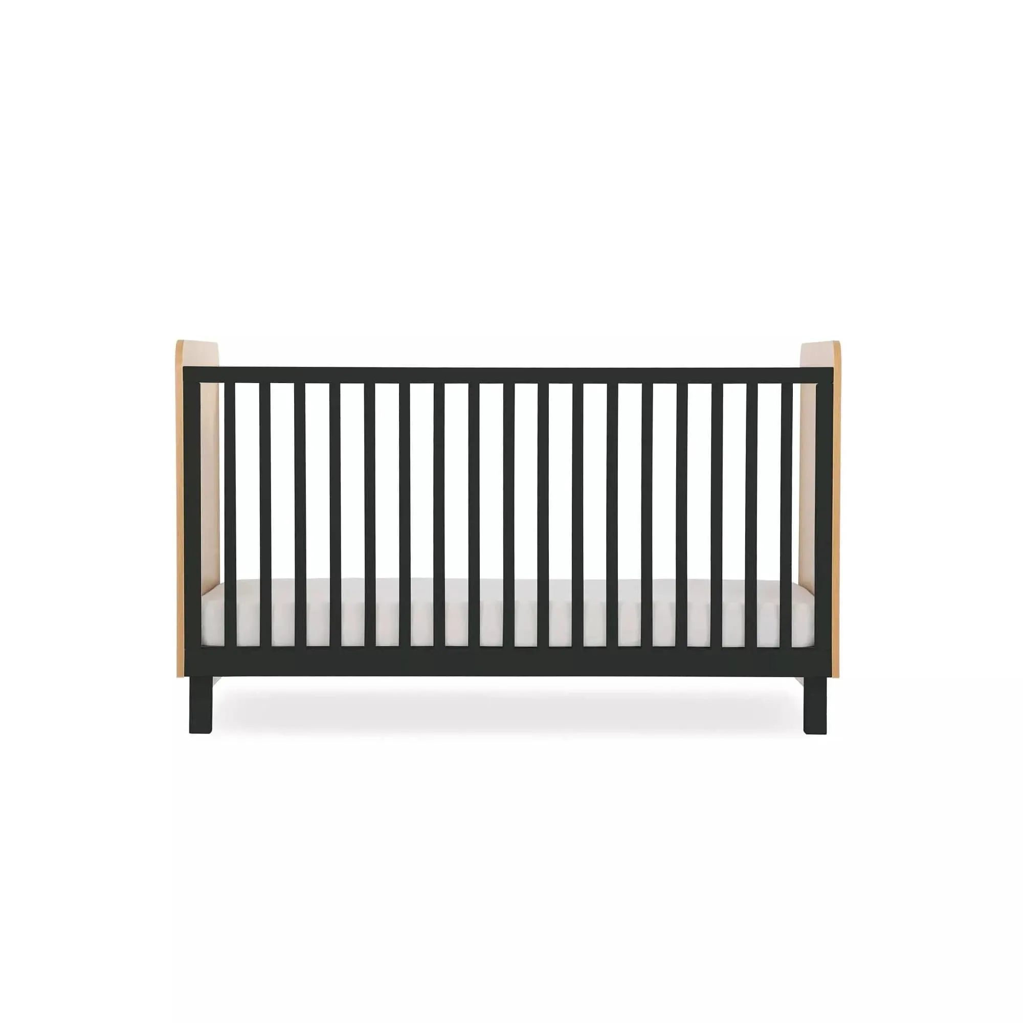 Cuddleco Rafi Cot Bed - Oak/Black