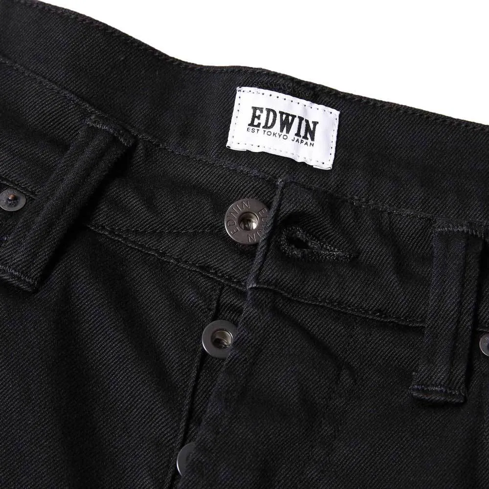 Edwin ED-80 Slim Tapered Jeans CS Ink - Black Denim Rinsed