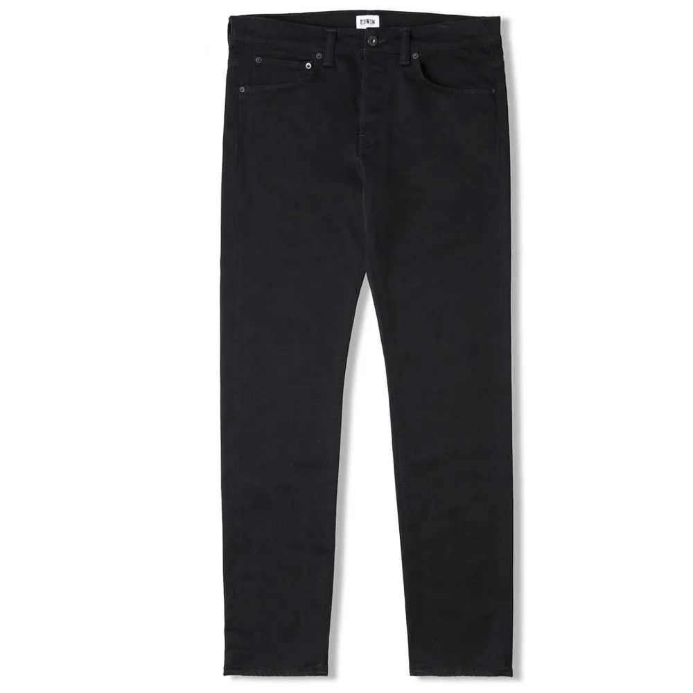 Edwin ED-80 Slim Tapered Jeans CS Ink - Black Denim Rinsed