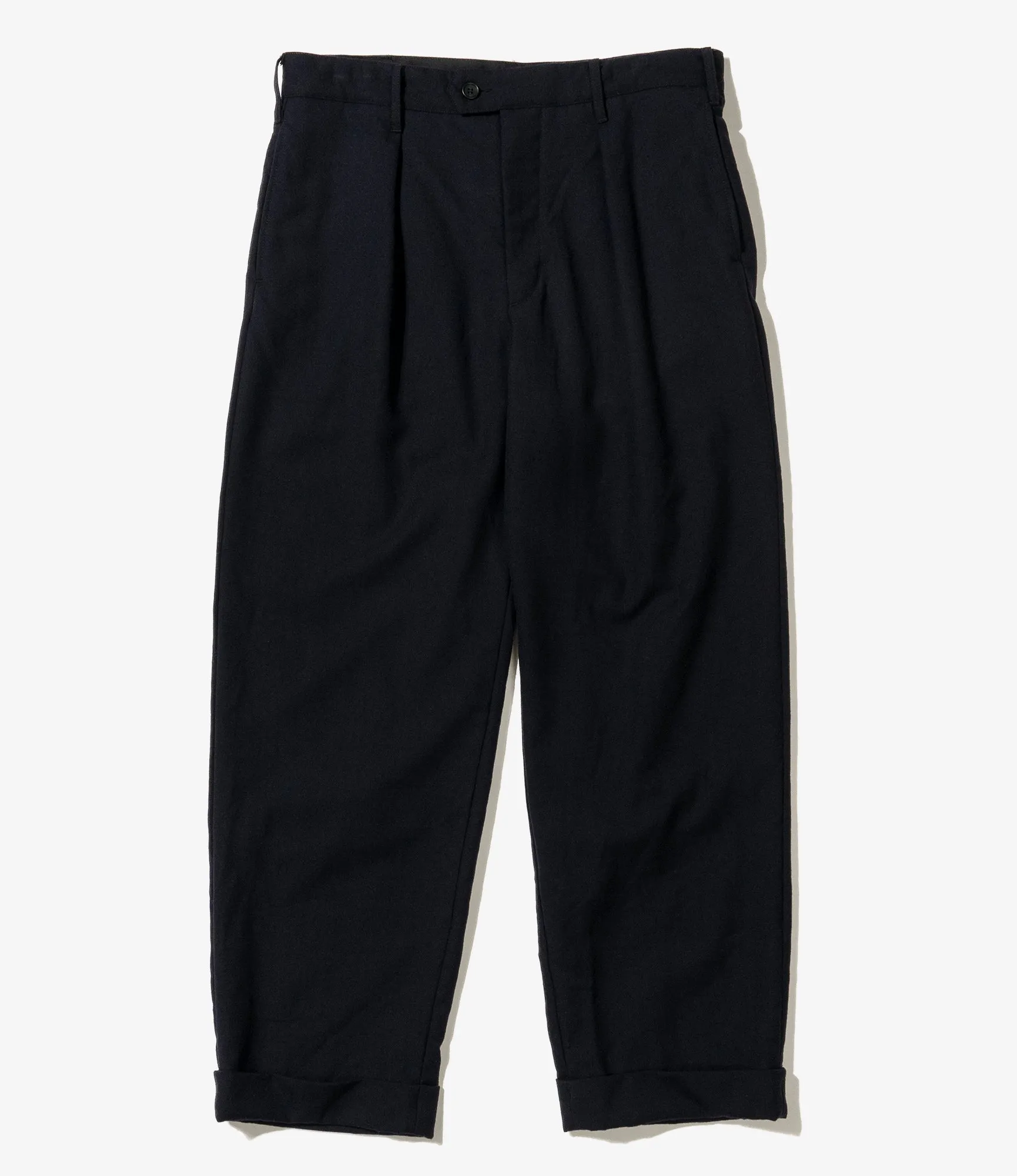 Engineered Garments Carlyle Pant - Dk. Navy Wool Uniform Serge