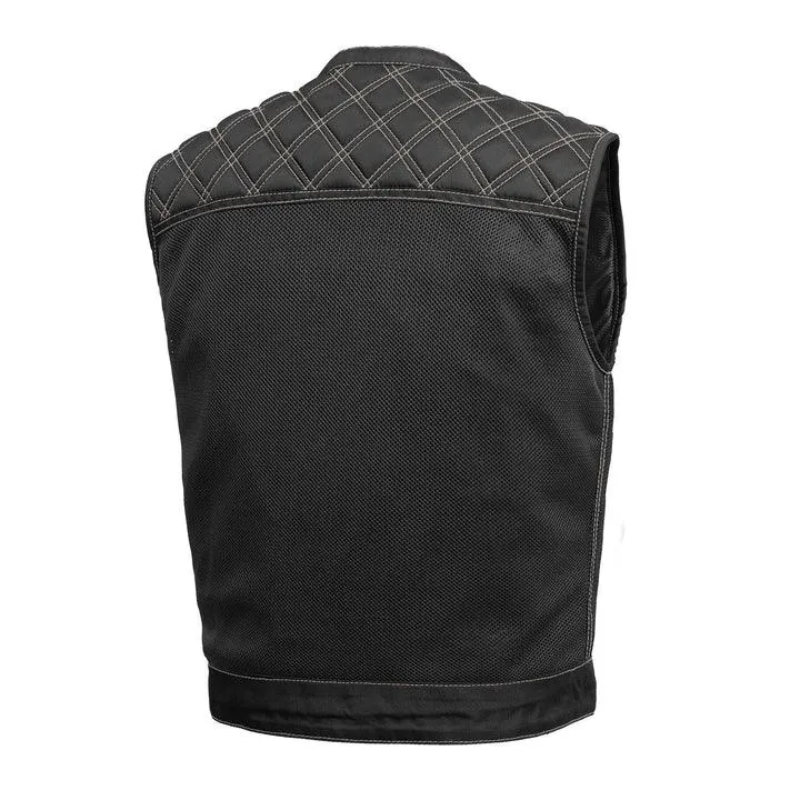 First Mfg Upside Moto Mesh Men's Motorcycle Vest