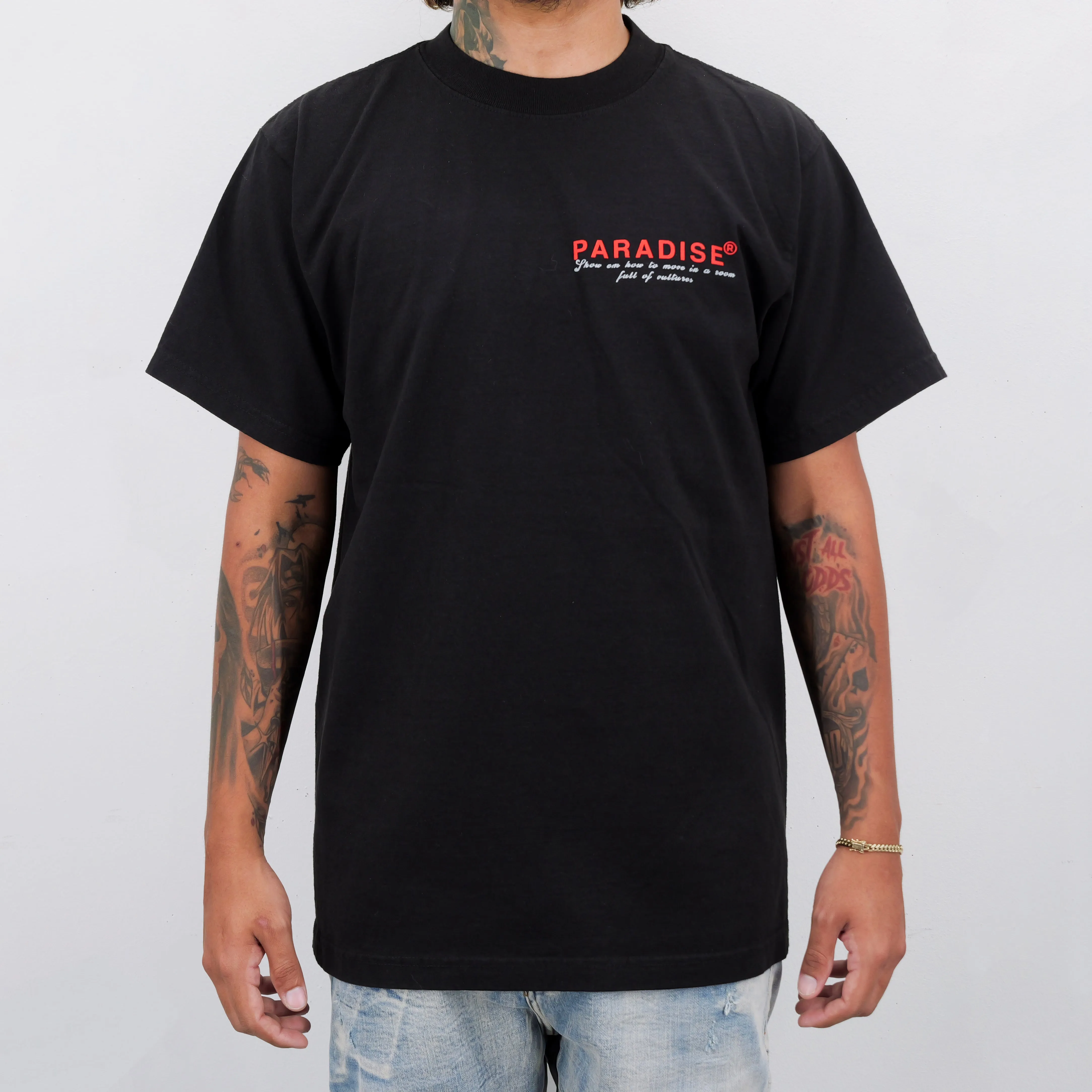 Free Spirt Prem Tee Black/Red