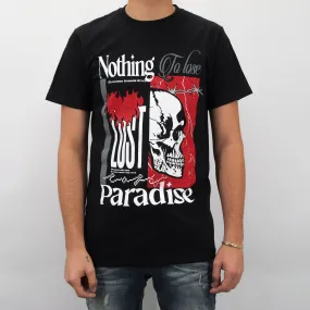 Gain Nothing Tee Black/Red