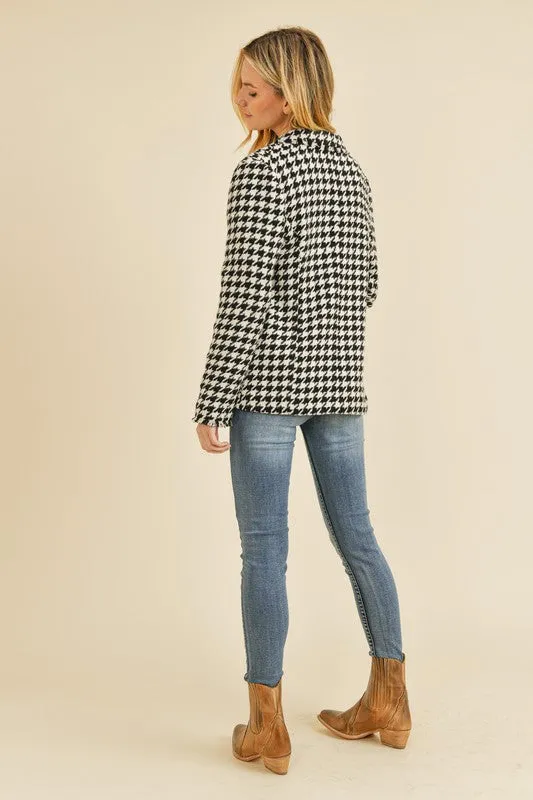 Hope Houndstooth Jacket