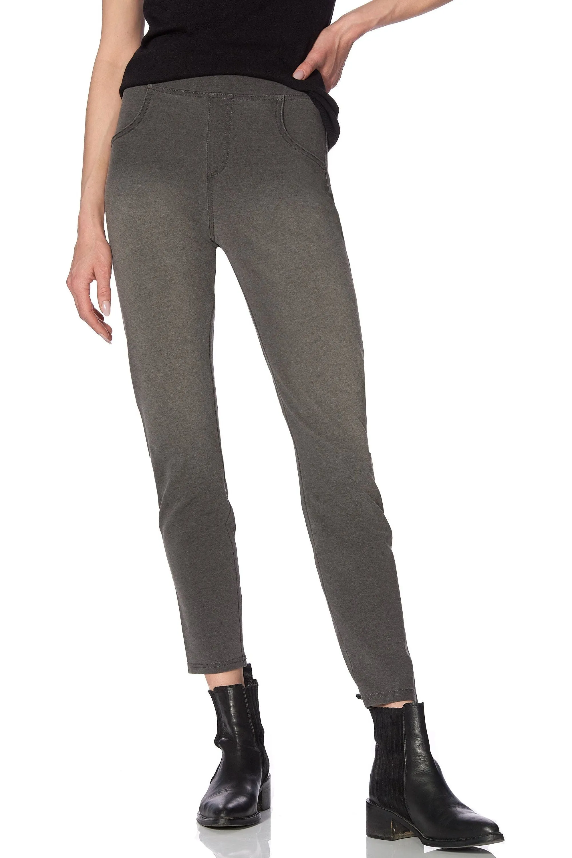 HUE Super Soft Stretch Denim Leggings - Style 22818