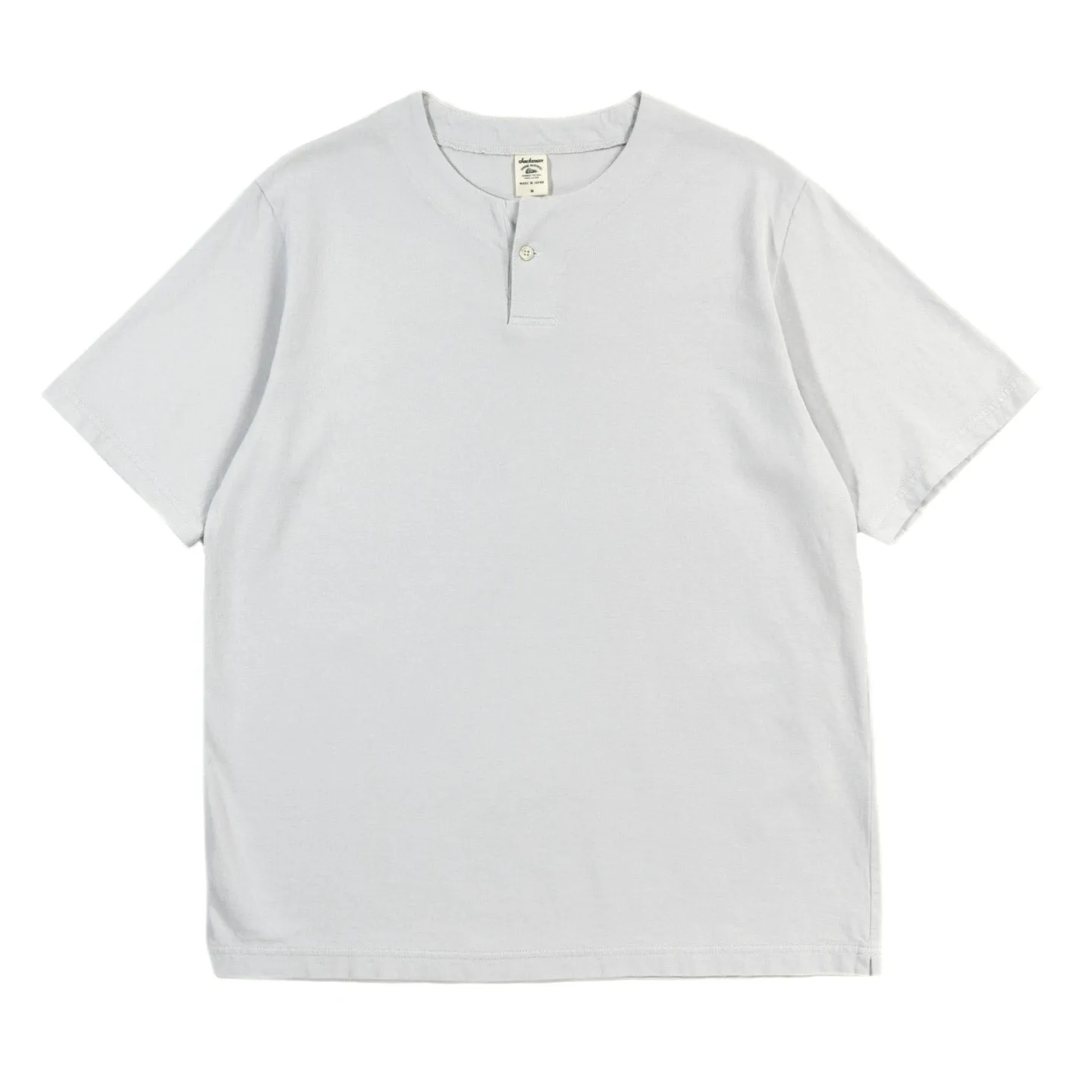 JACKMAN HENLEYNECK T-SHIRT DROP BLUE