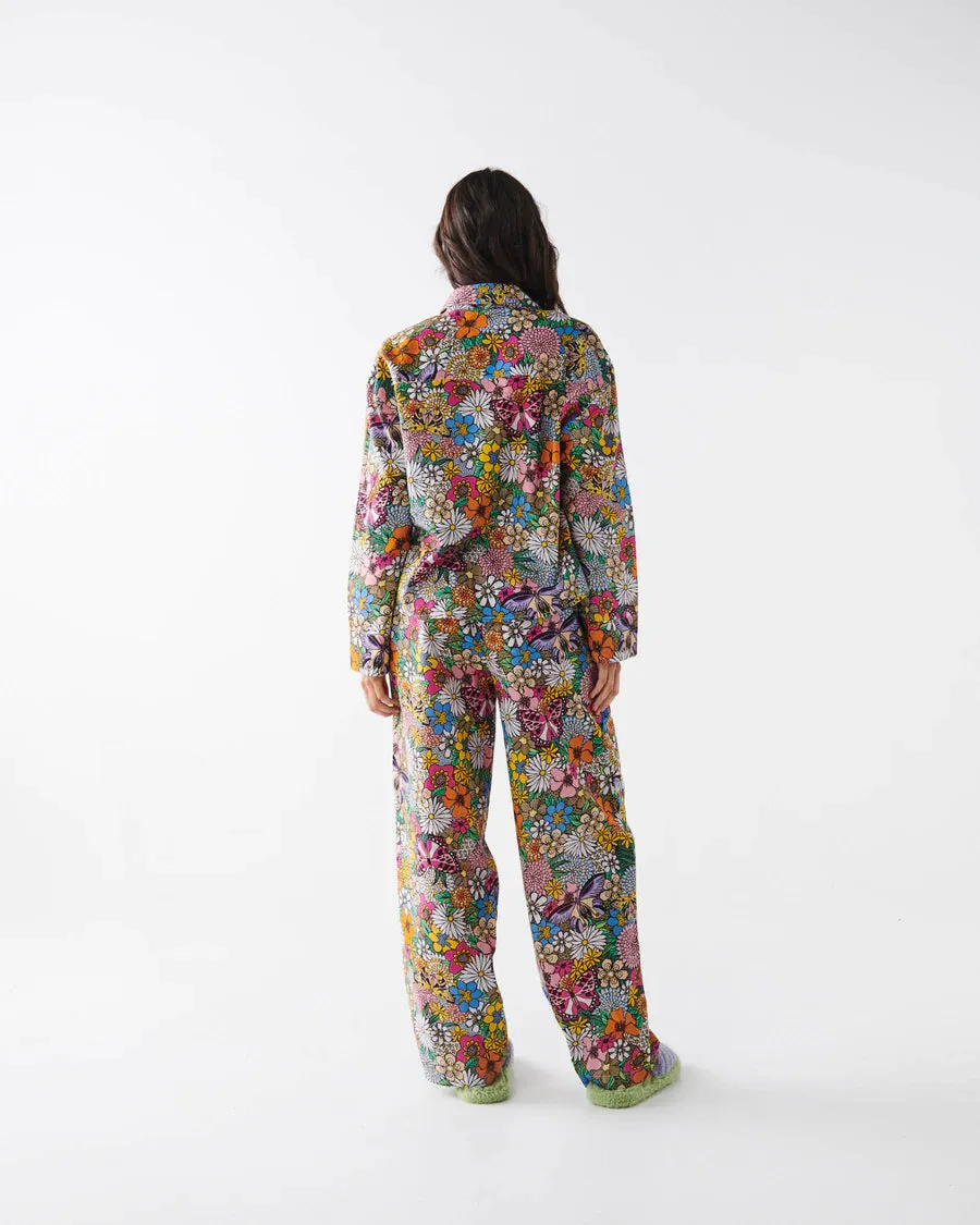 Kip & Co LADIES | Bliss Floral Organic Cotton Pyjama Set