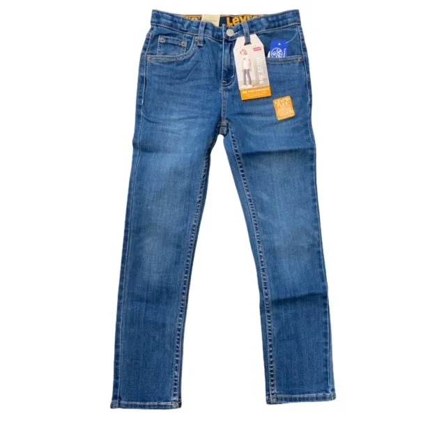 Levi's Kids Jeans Trousers 510 Eco Perforrmance Skinny Fit 8EC758M8R 9EC758-M8R blue 