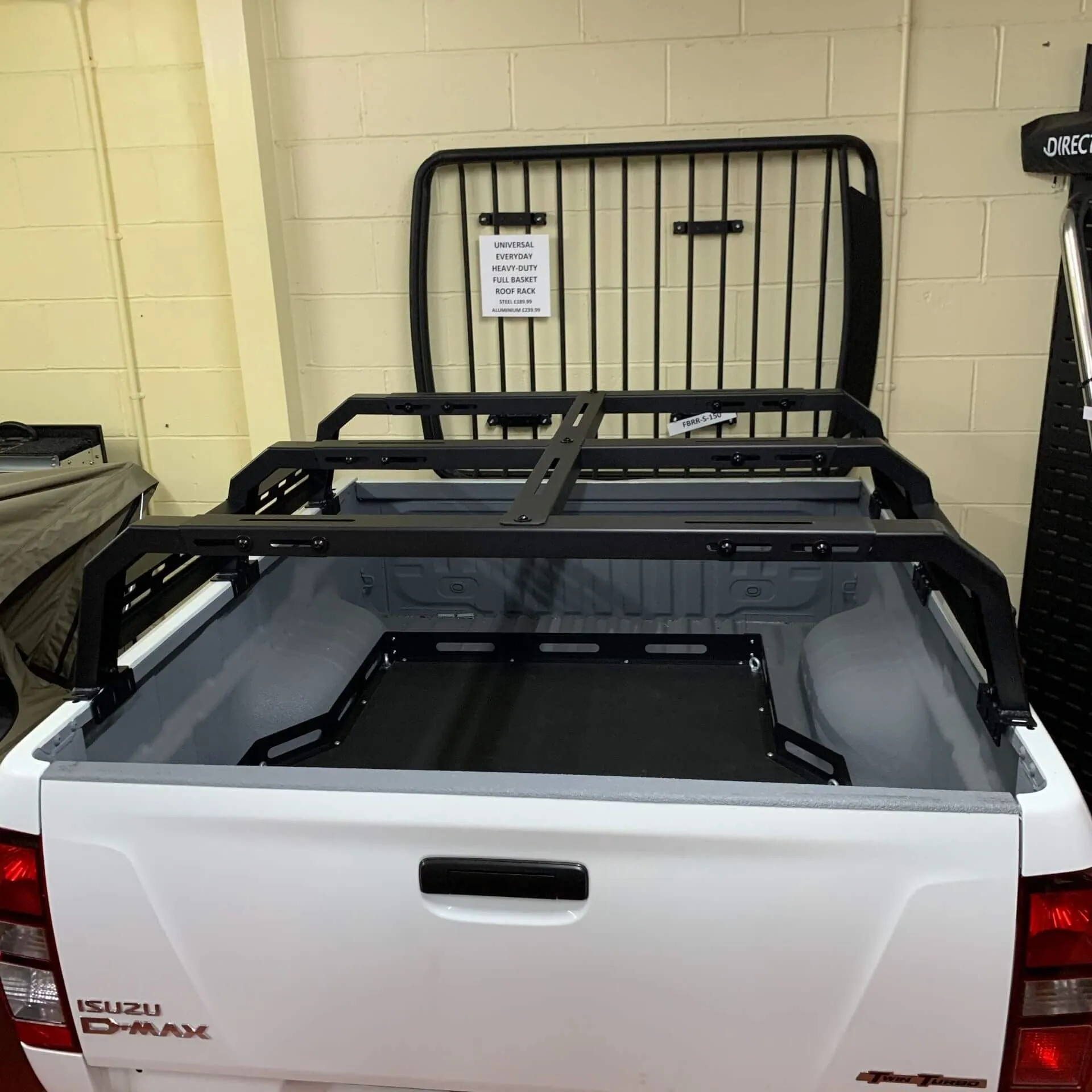 Low Height Adjustable Load Bed Roof Top Tent Cargo Rack for Ford Ranger 2012 