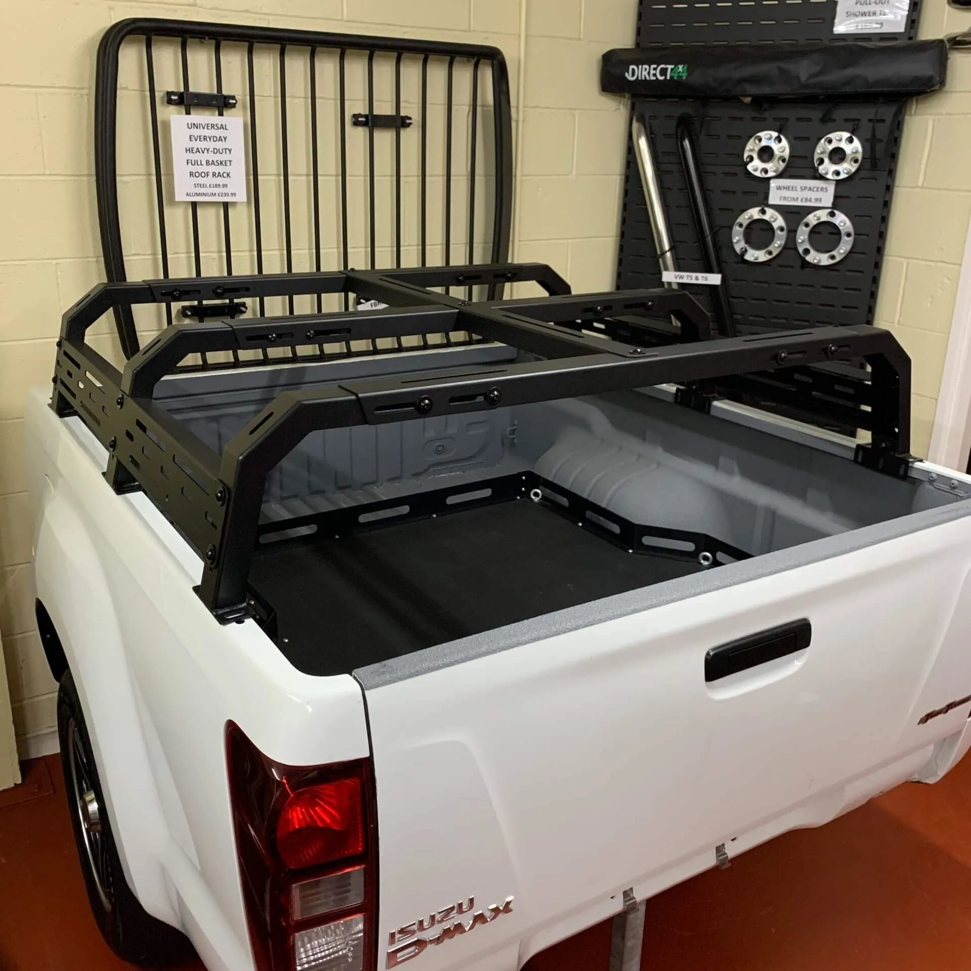 Low Height Adjustable Load Bed Roof Top Tent Cargo Rack for Ford Ranger 2012 