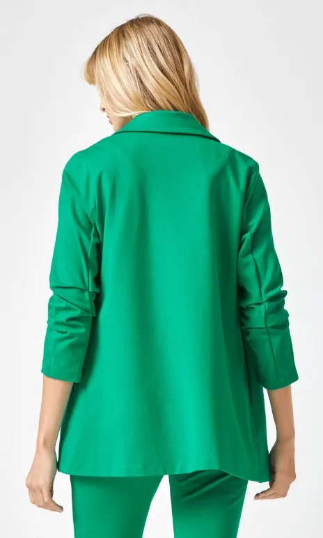 Magic 3/4 Sleeve Blazer - Kelly Green