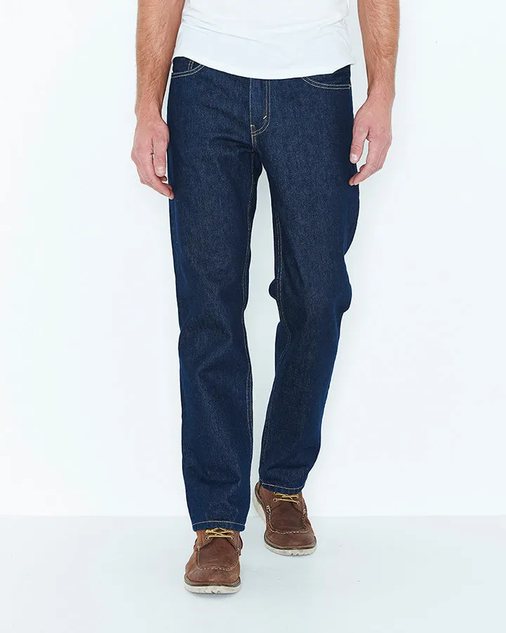 Men's Levis Rinse Jeans- 516 Straight