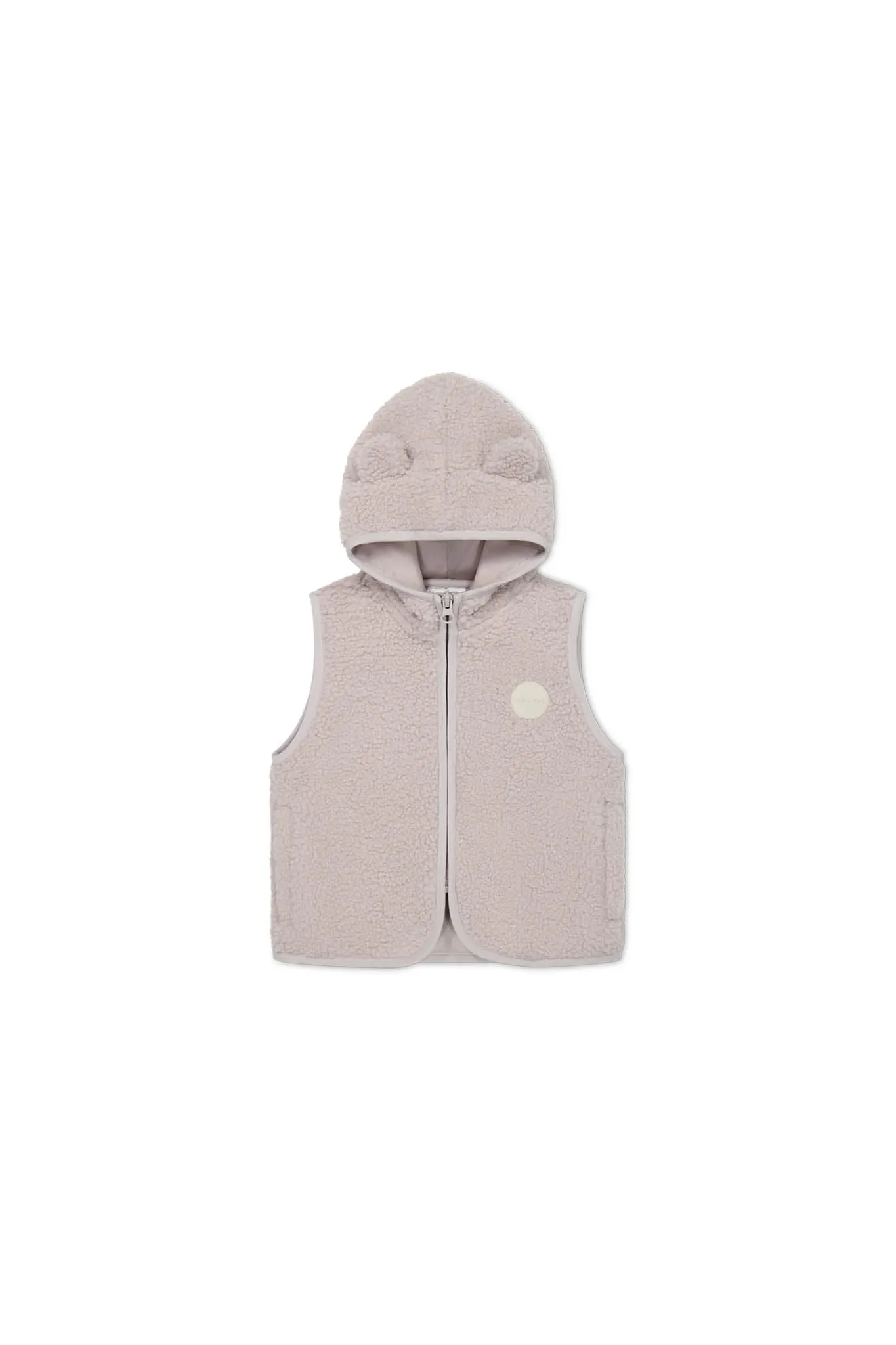 Neve Sherpa Vest - Violet Tint