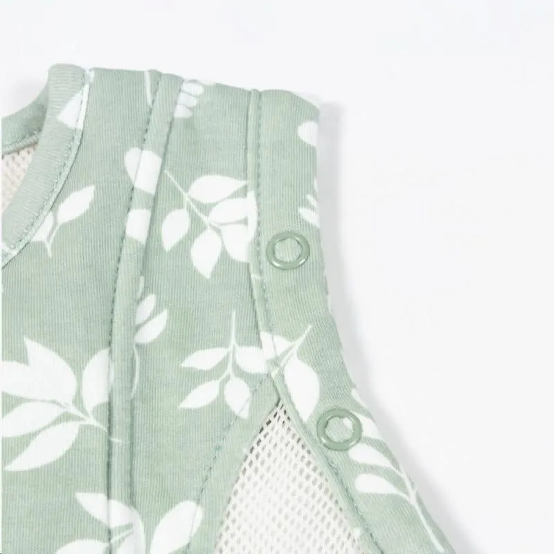 Purflo Swaddle to Sleep Bag, 0-4 months, 2.5 tog - Fern