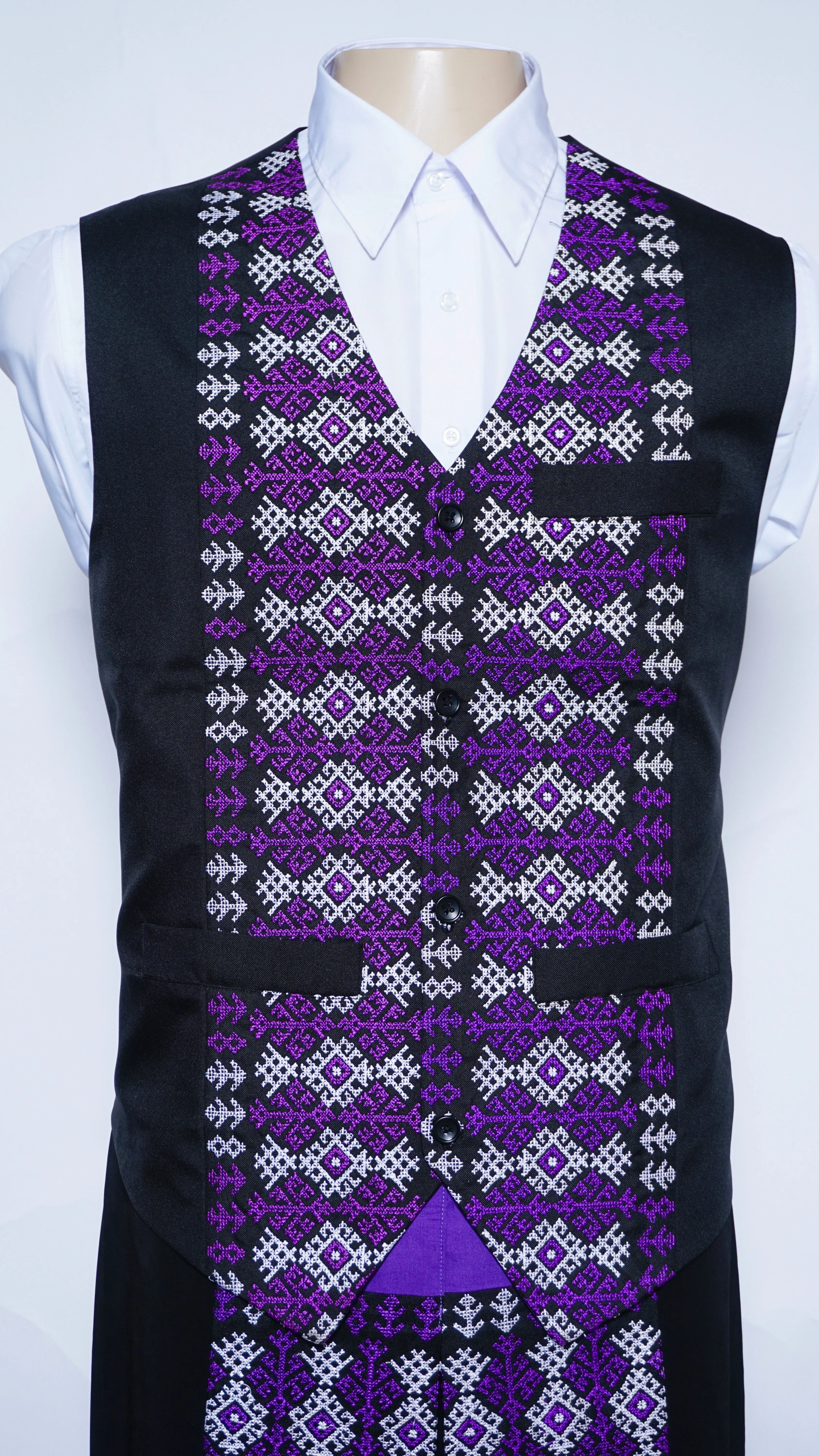 Purple Co Vest Set (48")