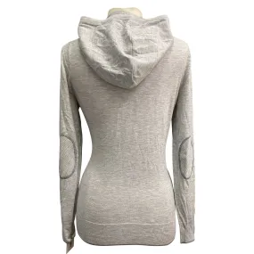 RJ Classics 'Taylor' Full-Zip Hoodie in Light Grey Heather - Women's Medium