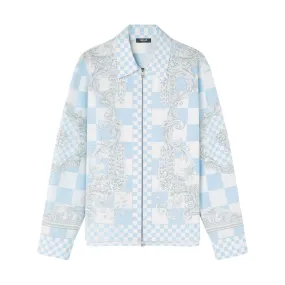 Runway Barocco-Print Shirt Jacket