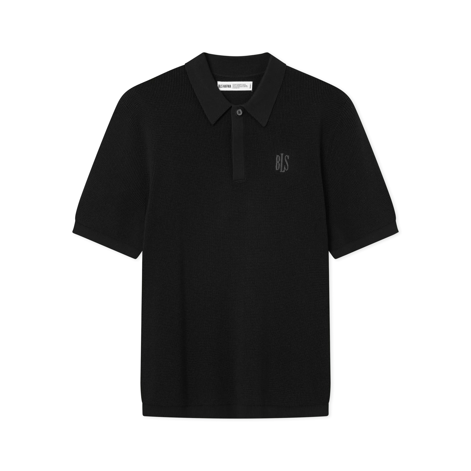 Will Knit Polo - Black