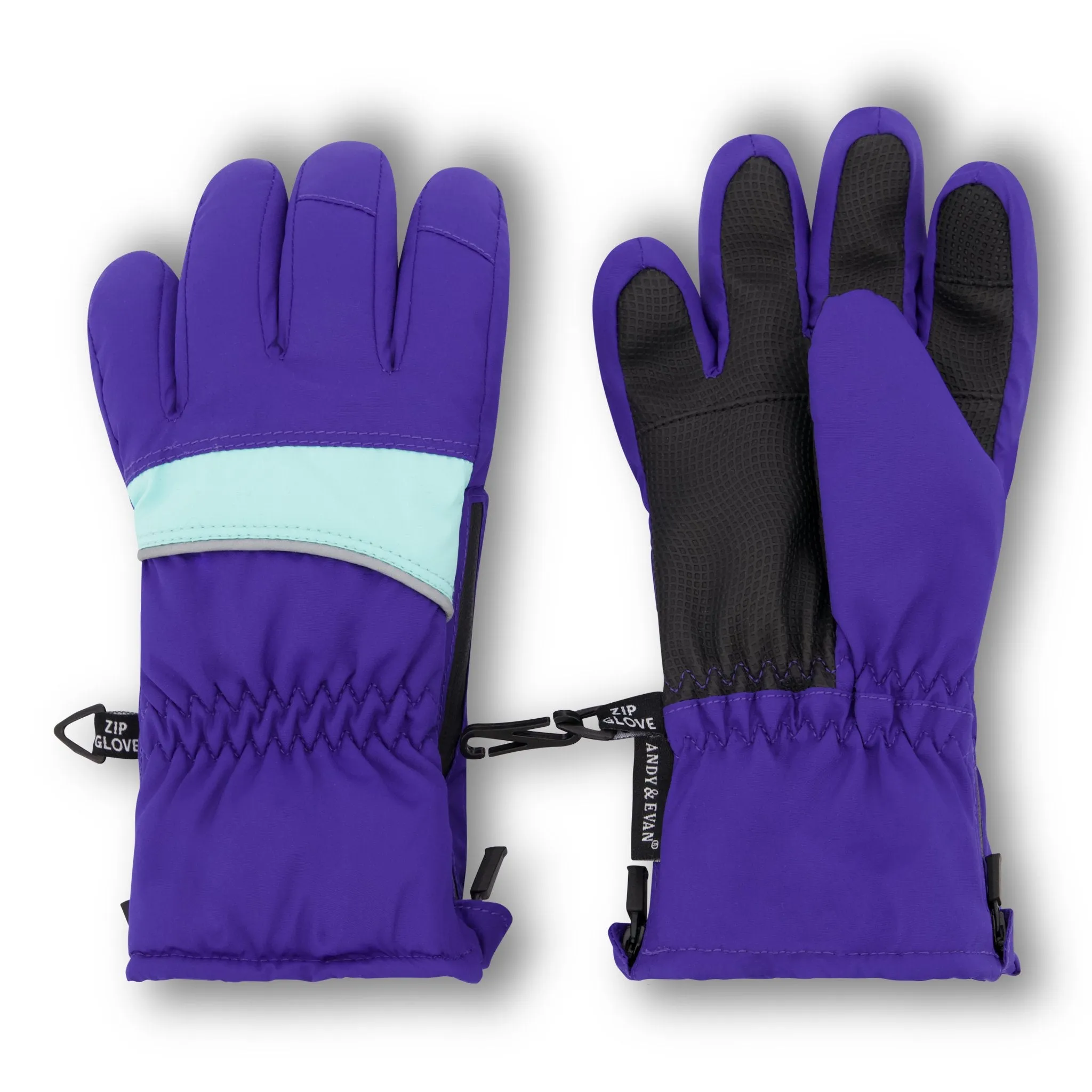 Winter & Ski Glove powered by ZIPGLOVE TECHNOLOGY | Purple