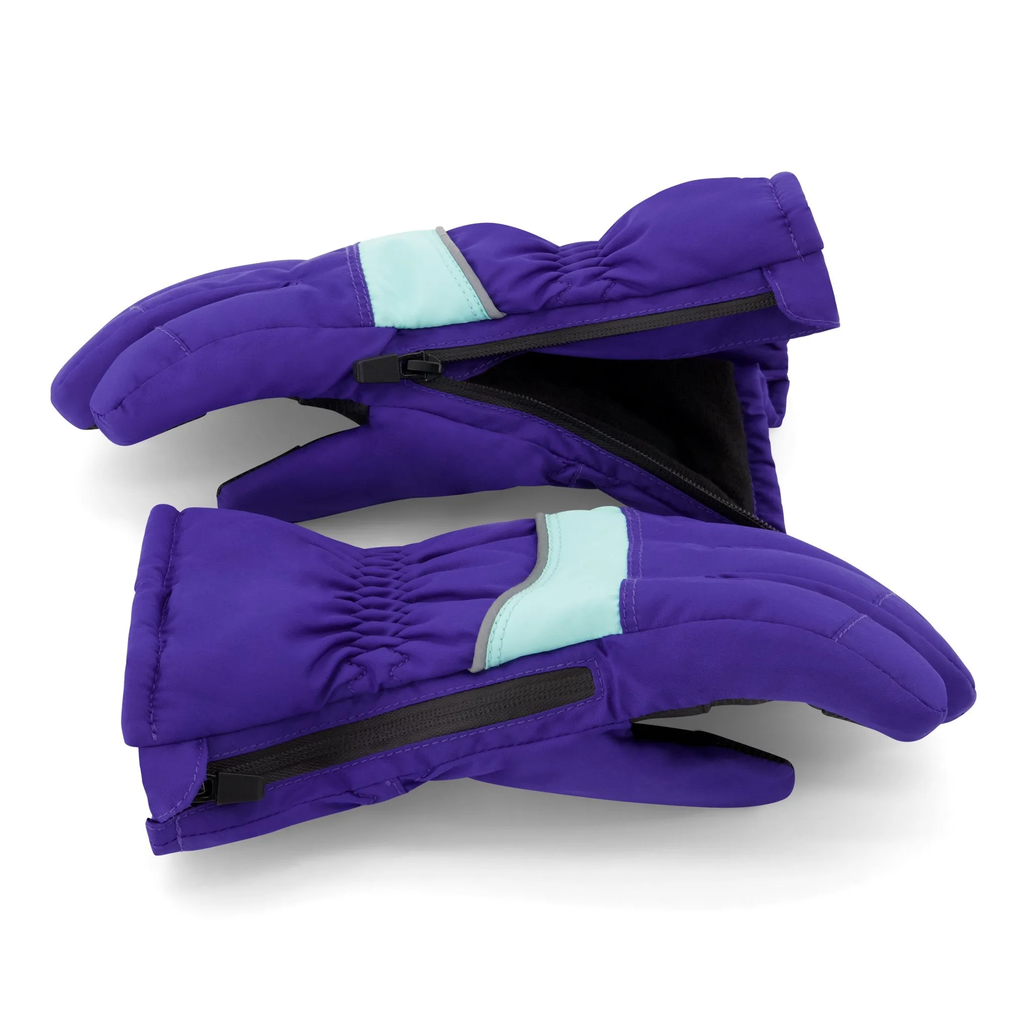 Winter & Ski Glove powered by ZIPGLOVE TECHNOLOGY | Purple