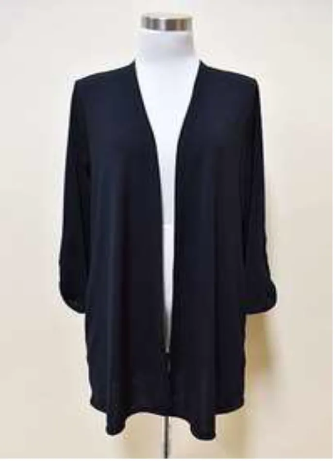 Won't Tell Cardigan - Black