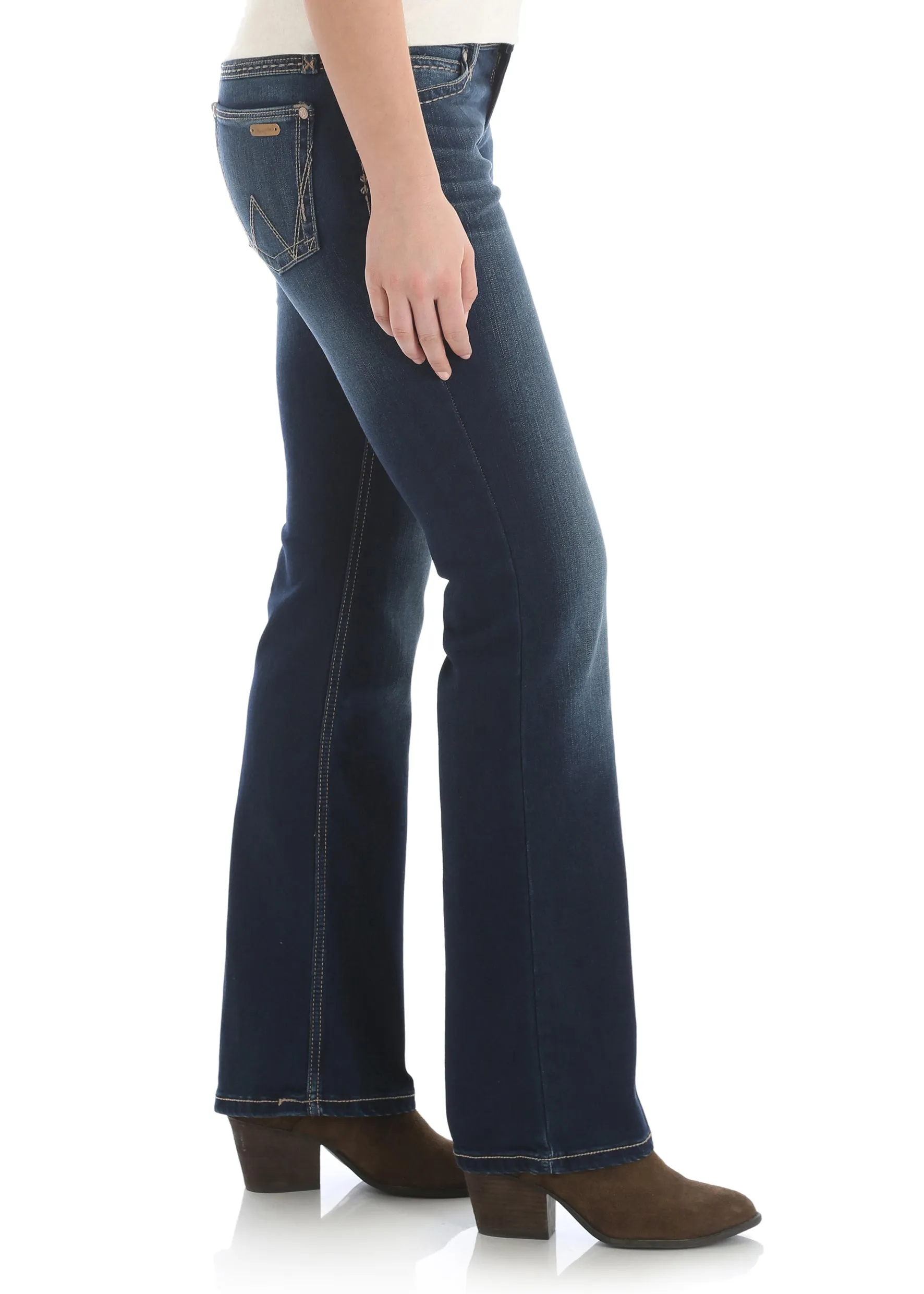 Wrangler Womens Retro Mid Rise Jean Mae