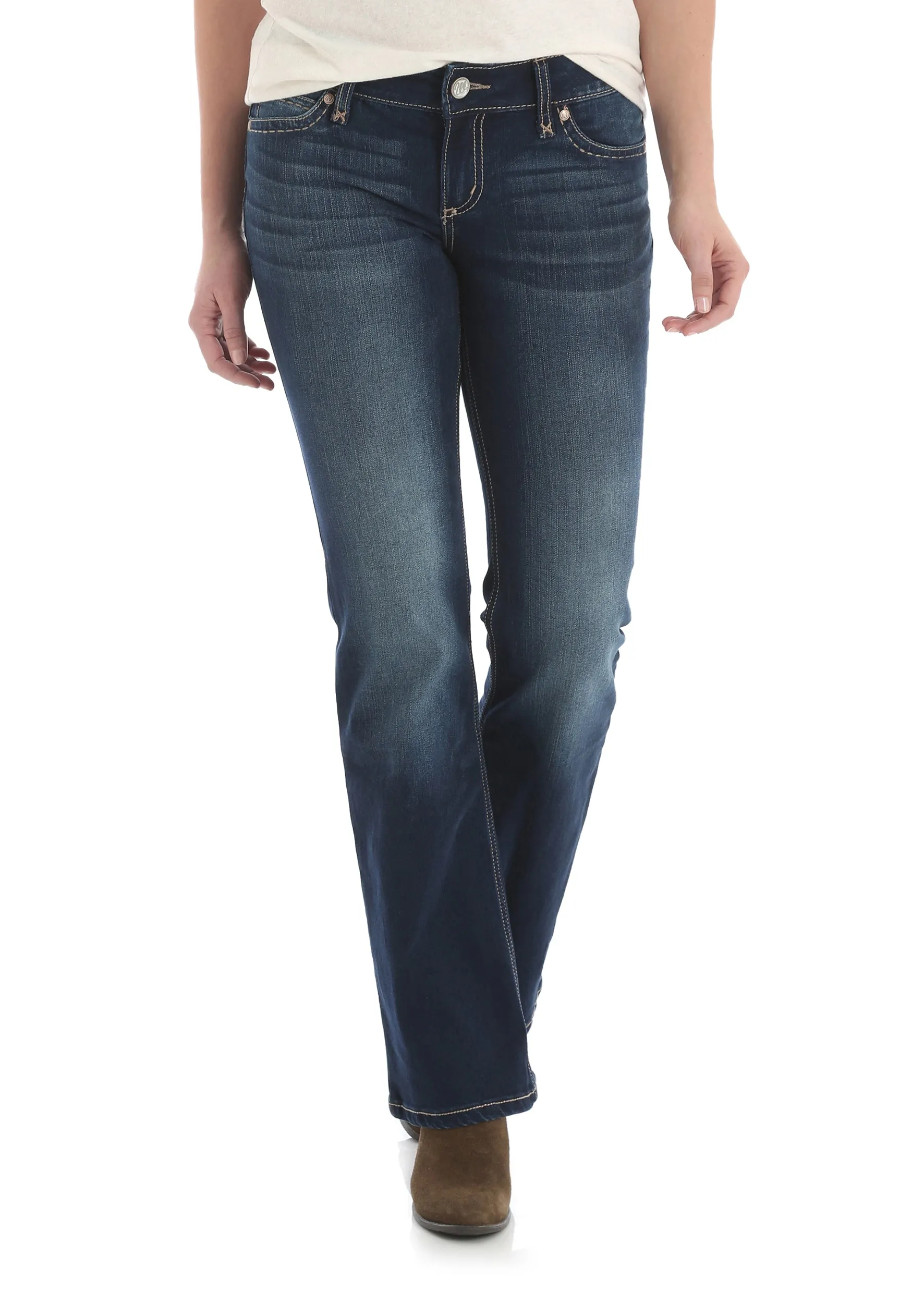 Wrangler Womens Retro Mid Rise Jean Mae